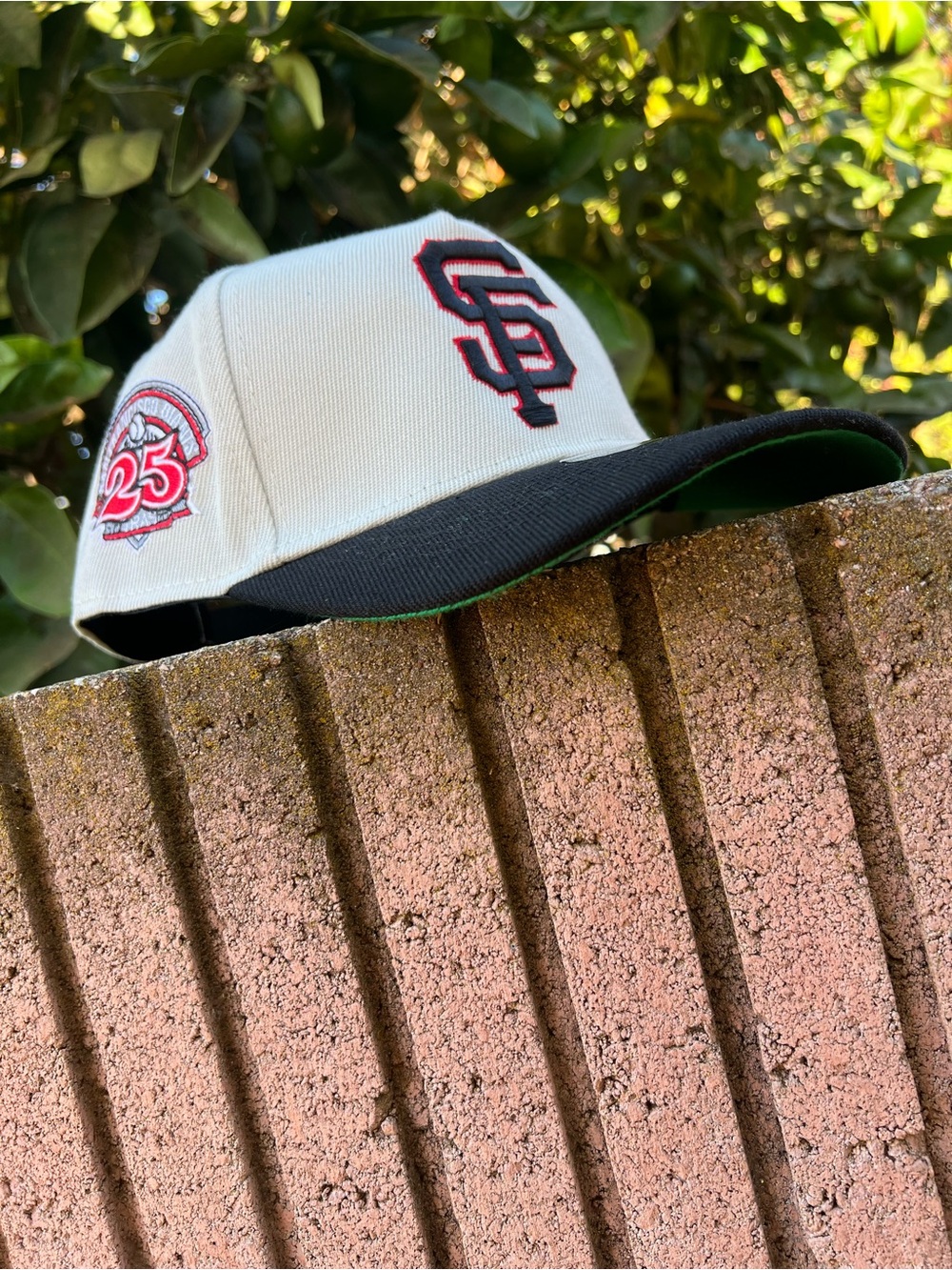 SAN FRANCISCO GIANTS CURVED BILL SNAPBACK HAT